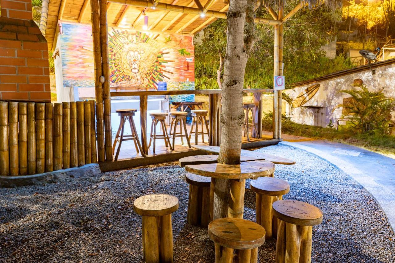 Nativa Bambu Ecolodge Montañita Exteriör bild