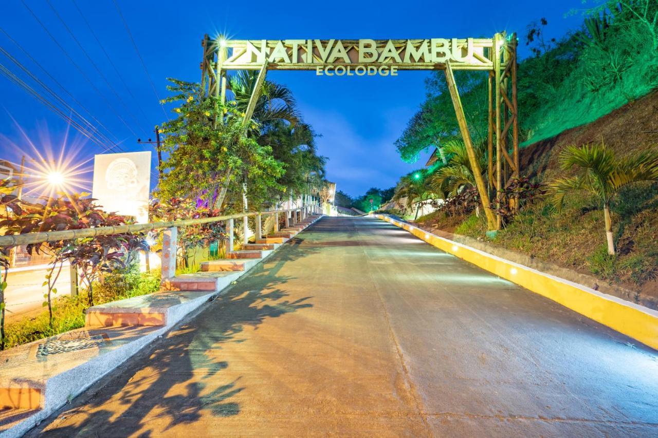 Nativa Bambu Ecolodge Montañita Exteriör bild
