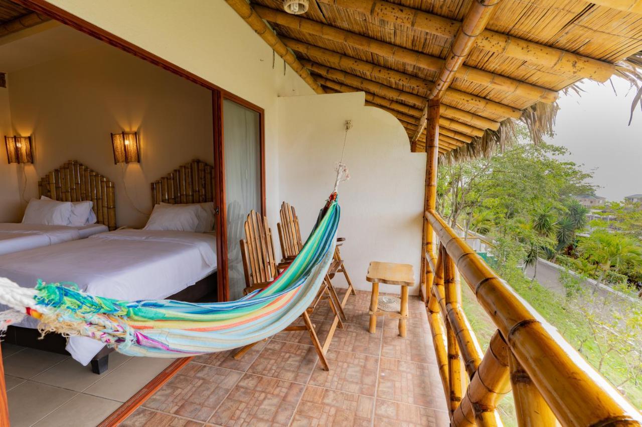 Nativa Bambu Ecolodge Montañita Exteriör bild